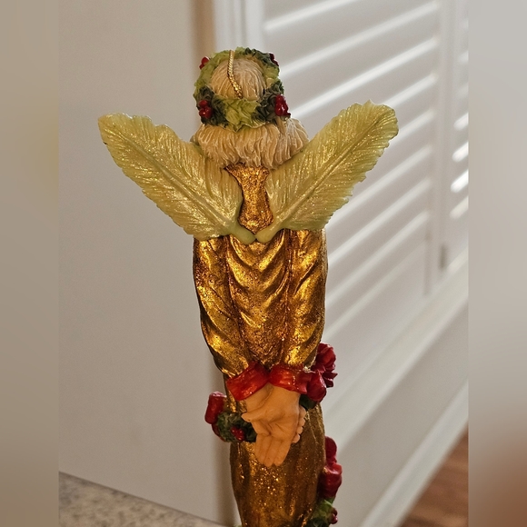 Ganz Resin Pencil Santa 12" - Picture 8 of 13